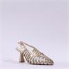 Una Healy Cold Heart Cut Out Heel - Gold
